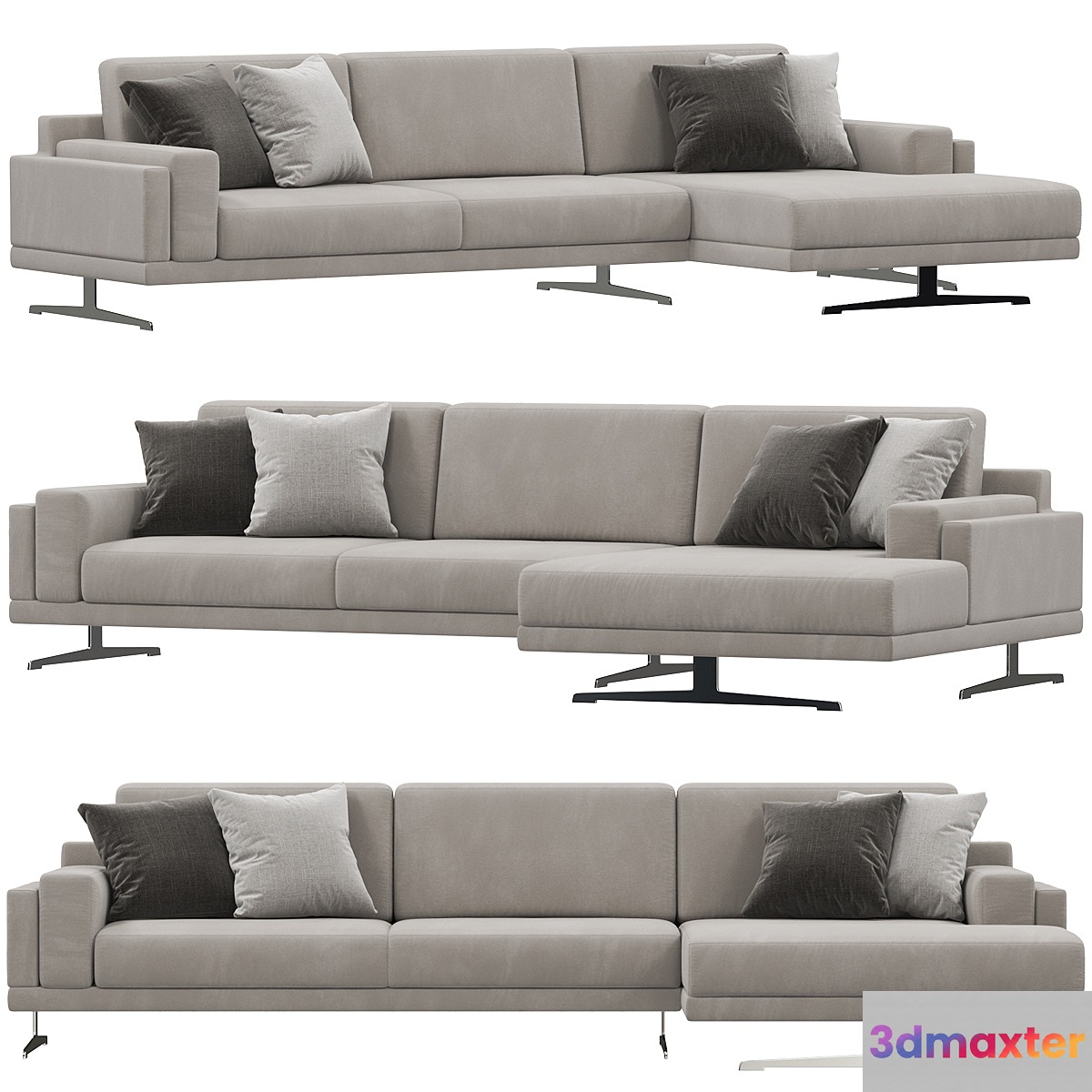 Sofa Doimo Salotti York 3D Max