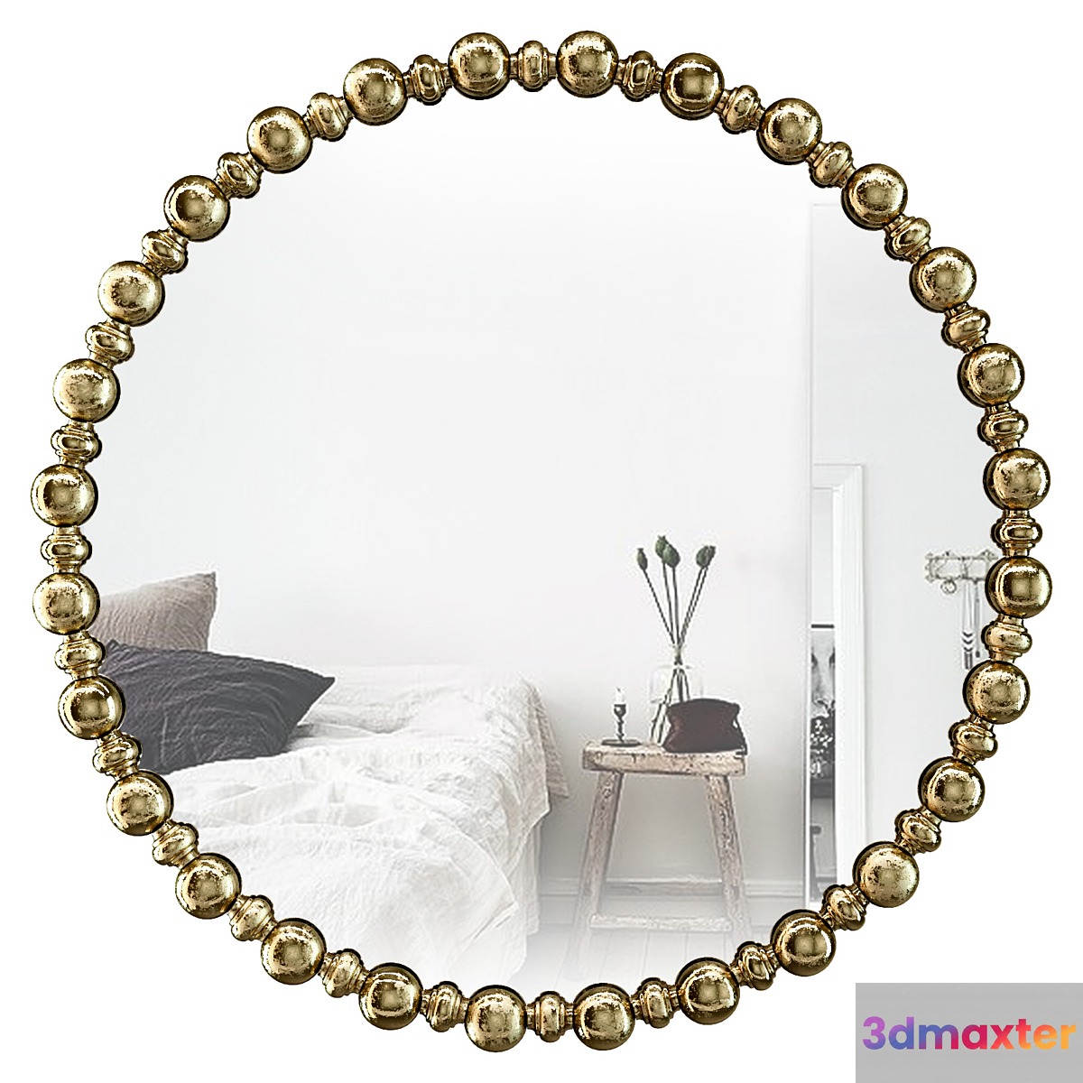 Weintraub Modern and Contemporary Accent Mirror W001387588 3D Max