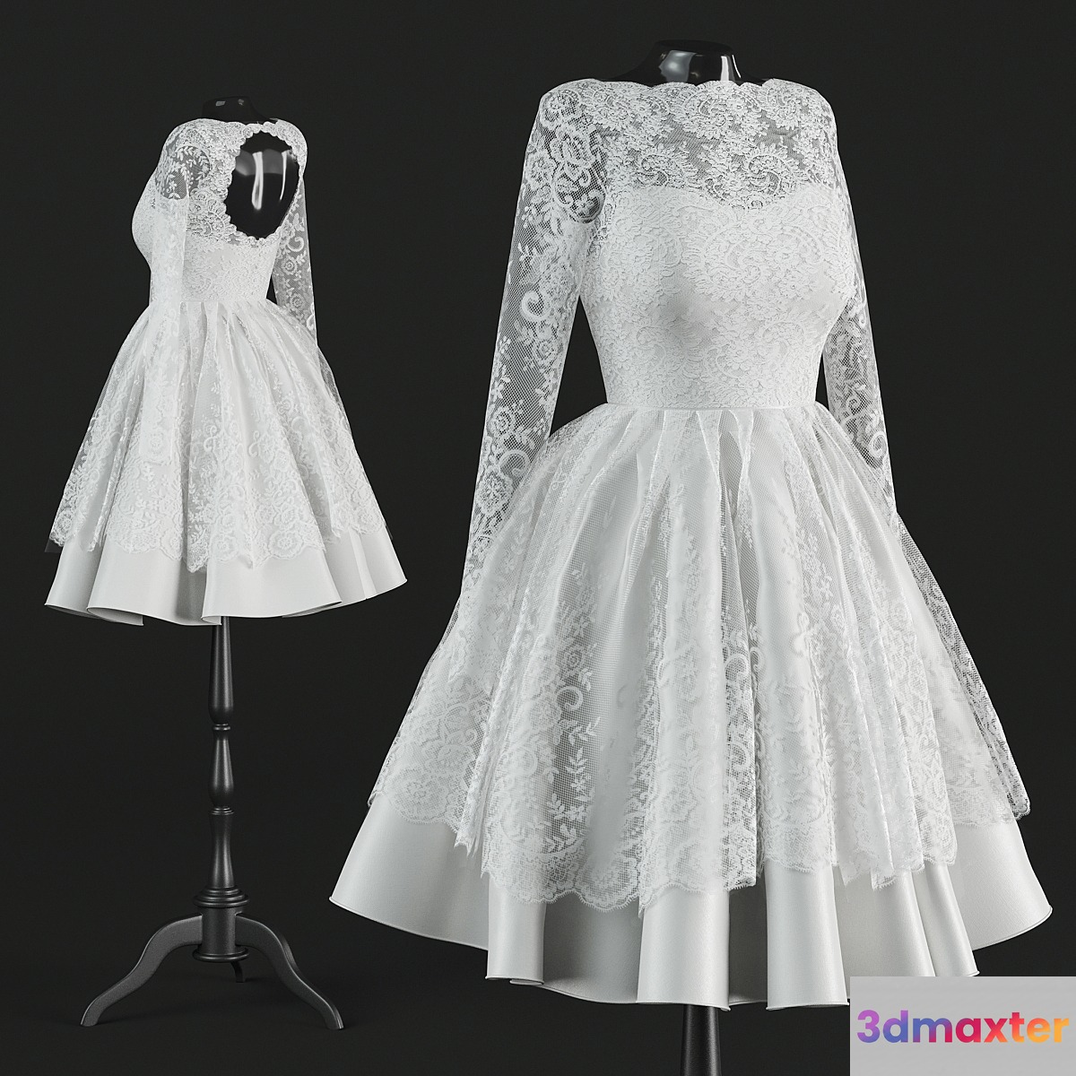 Short Wedding Dress