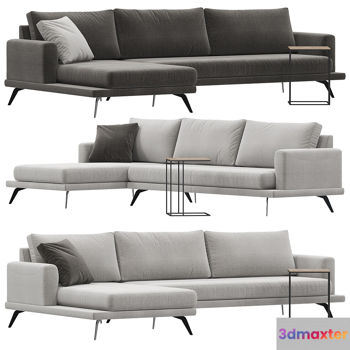 Doimo Salotti Philip sofa 3D Max