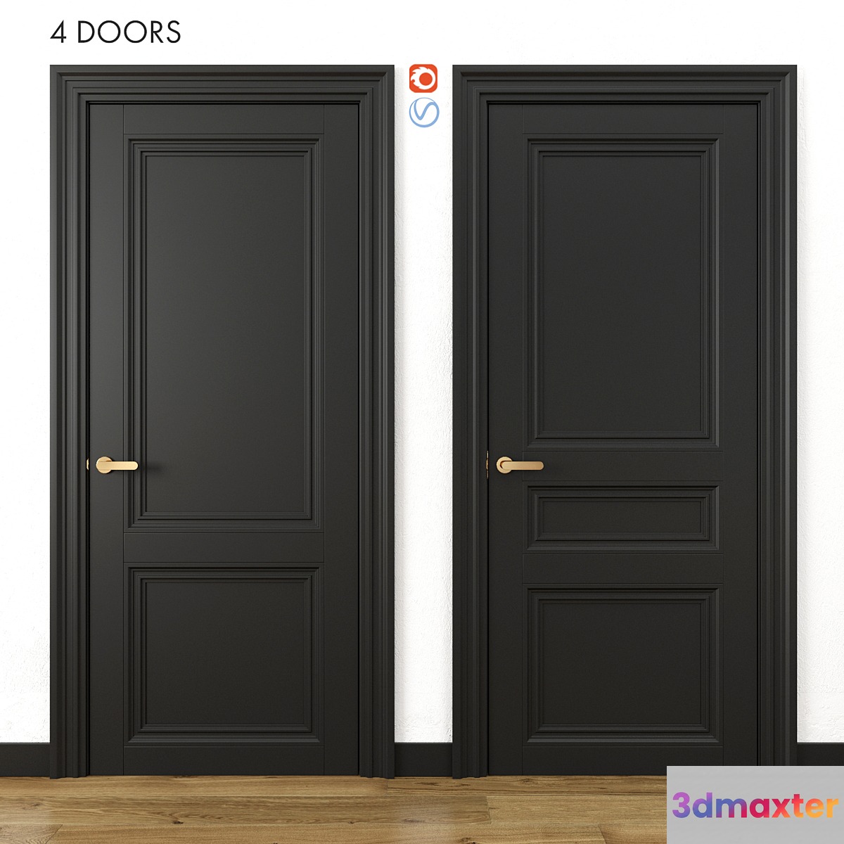 Doors Volhovets Centro part 2 3D Max