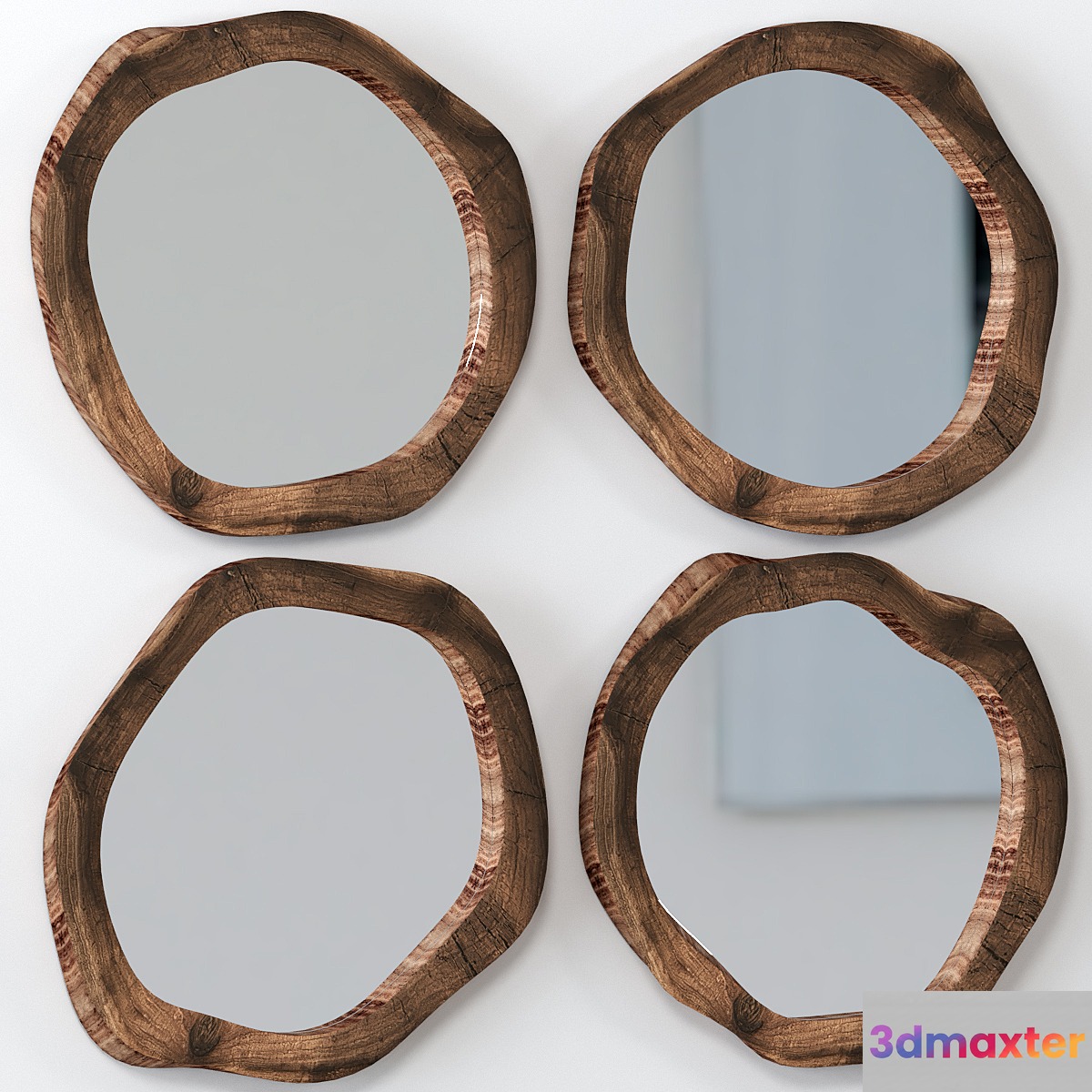 Collection of slab mirrors. - No.3 3D Max