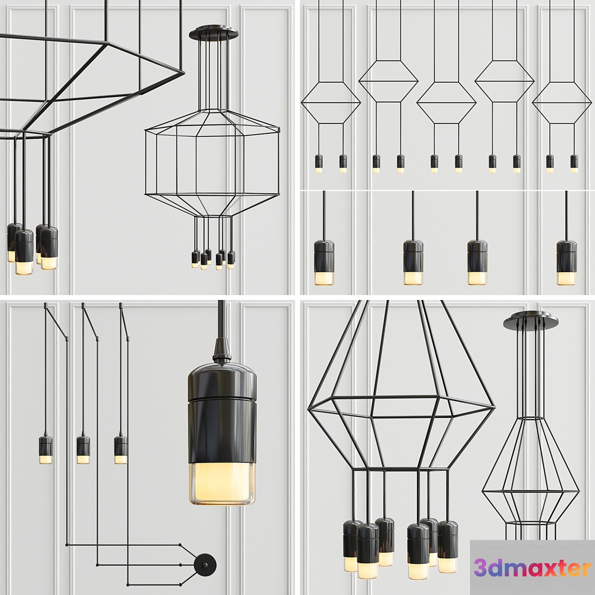 Wireflow Vibia Collection 3D Max