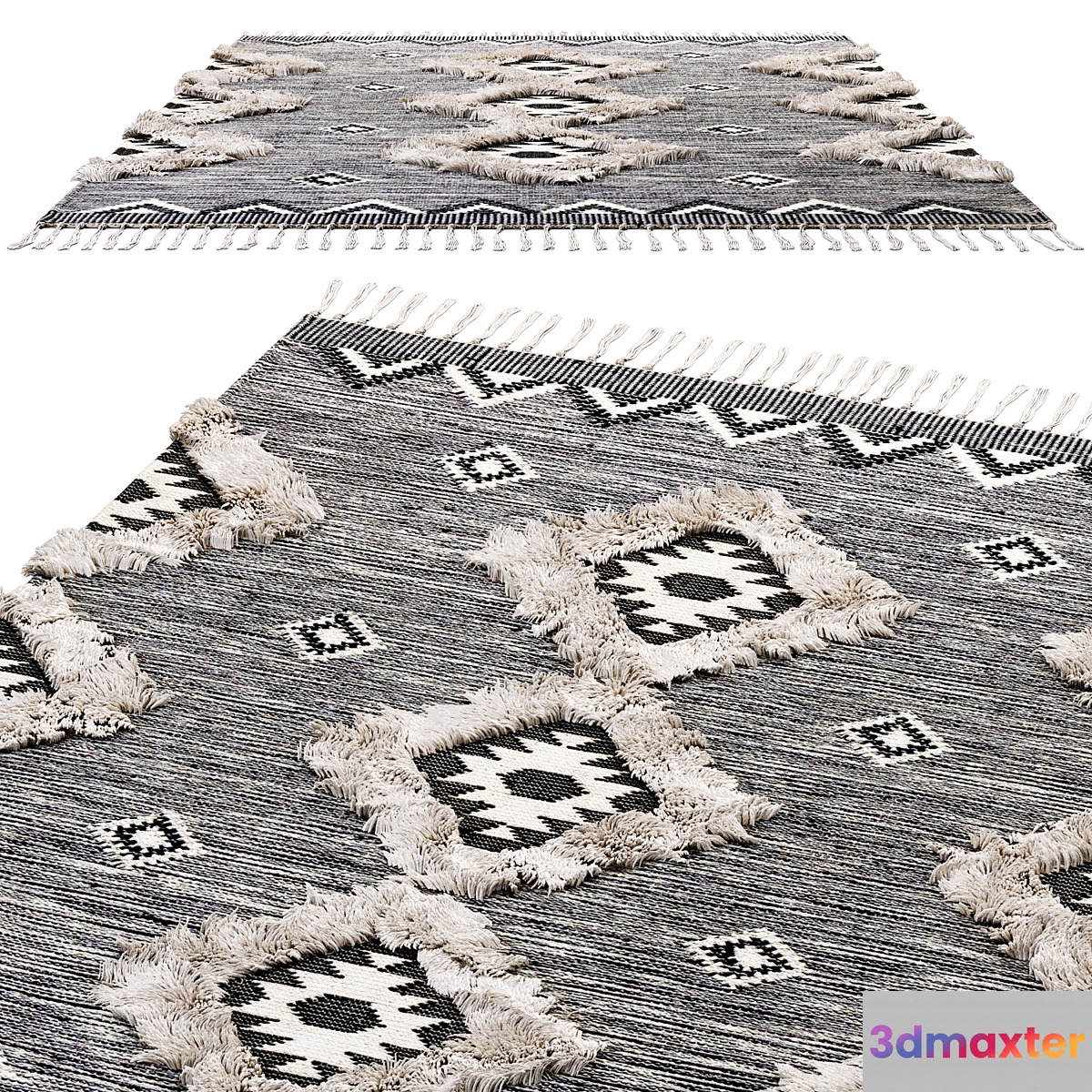 nuLOOM Ikat Tassel Area Rugs