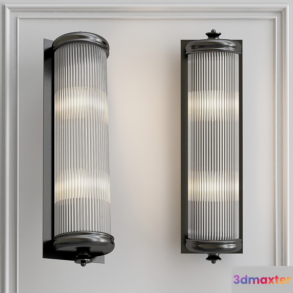 Wall lamp Glorious L Bronze 3D Max