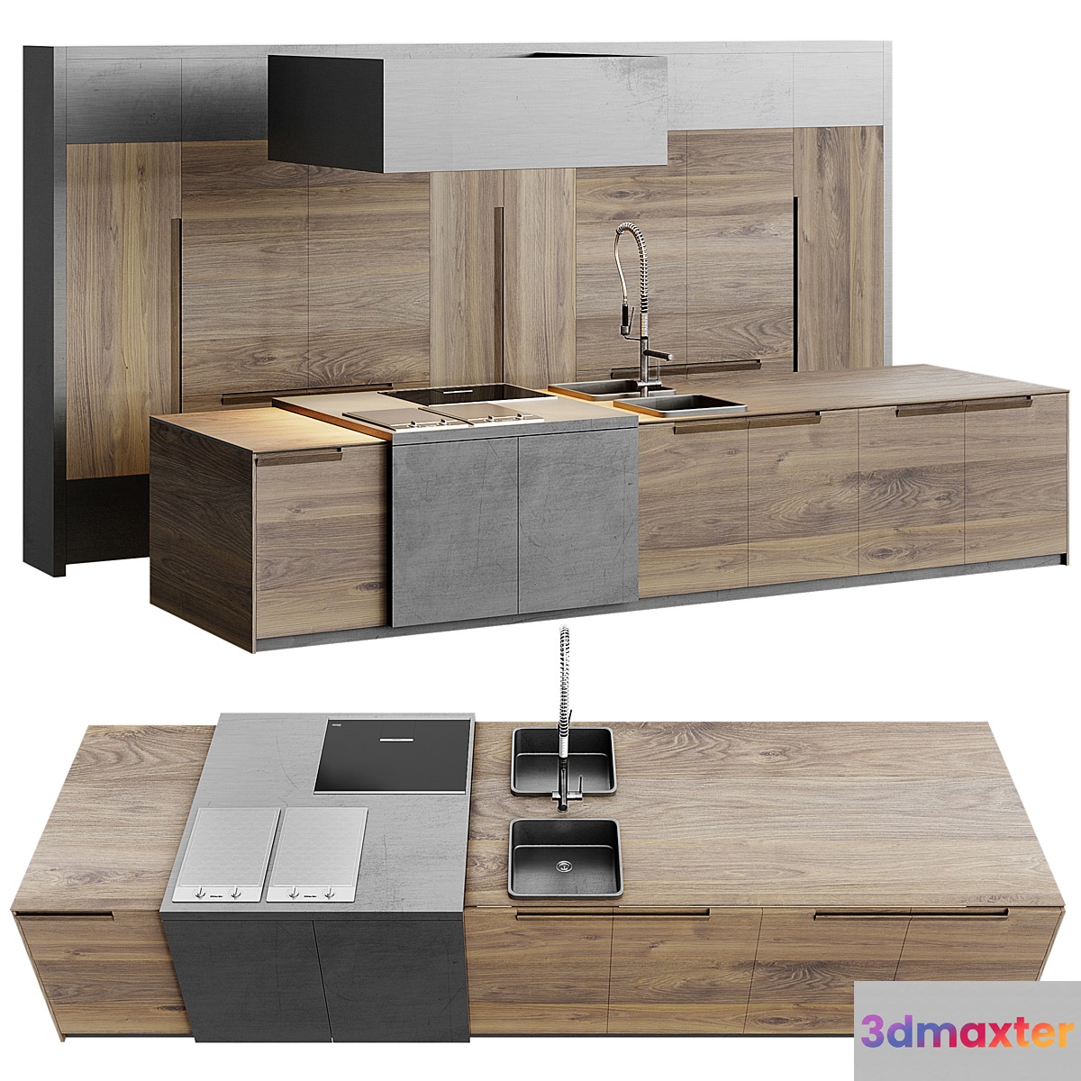 AVE Toncelli Essence Kitchen & Miele - No.3