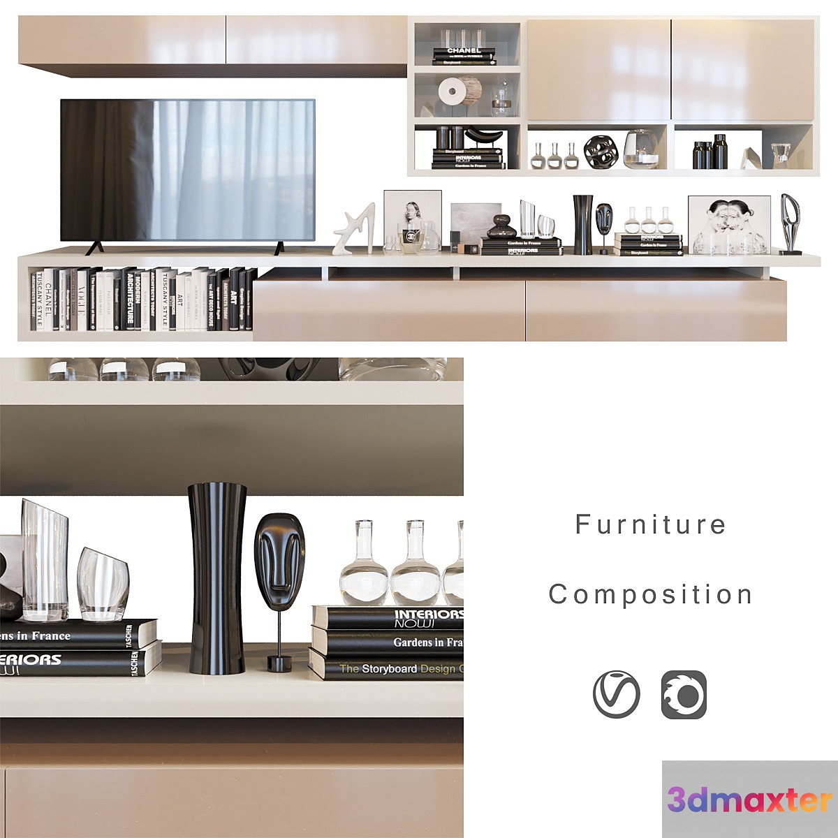 Roche Bobois | set 48 3D Max