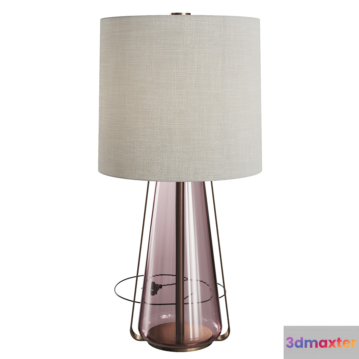 Baker lanterna rosa table lamp - No.2 3D Max