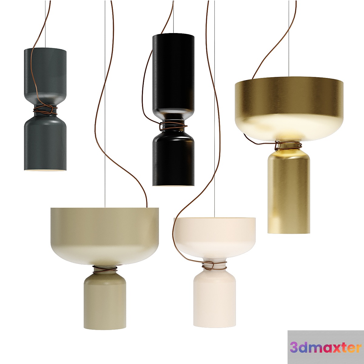 ANDlight SPOTLIGHT VOLUMES Pendant lamp 3D Max