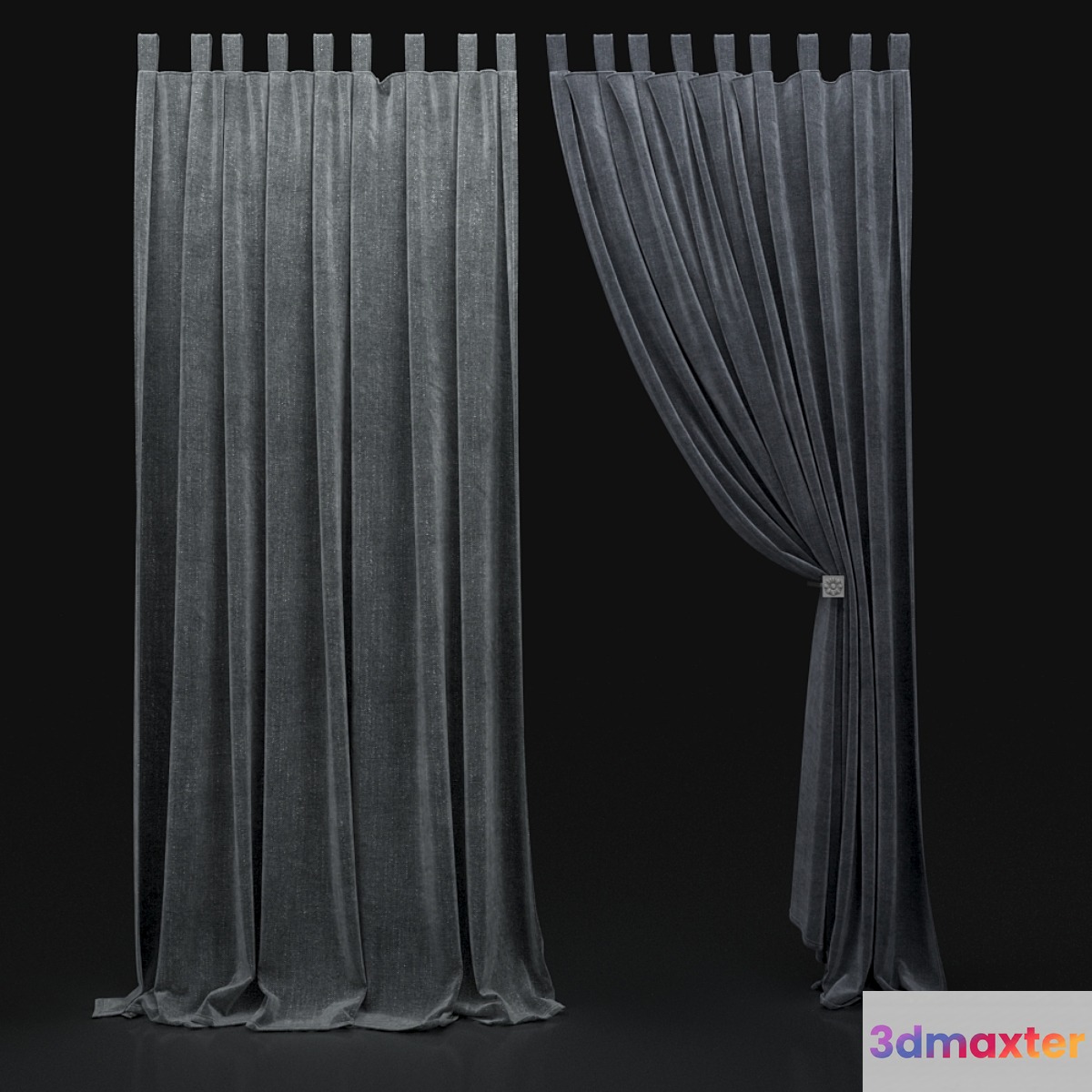 Curtain 244 3D Max