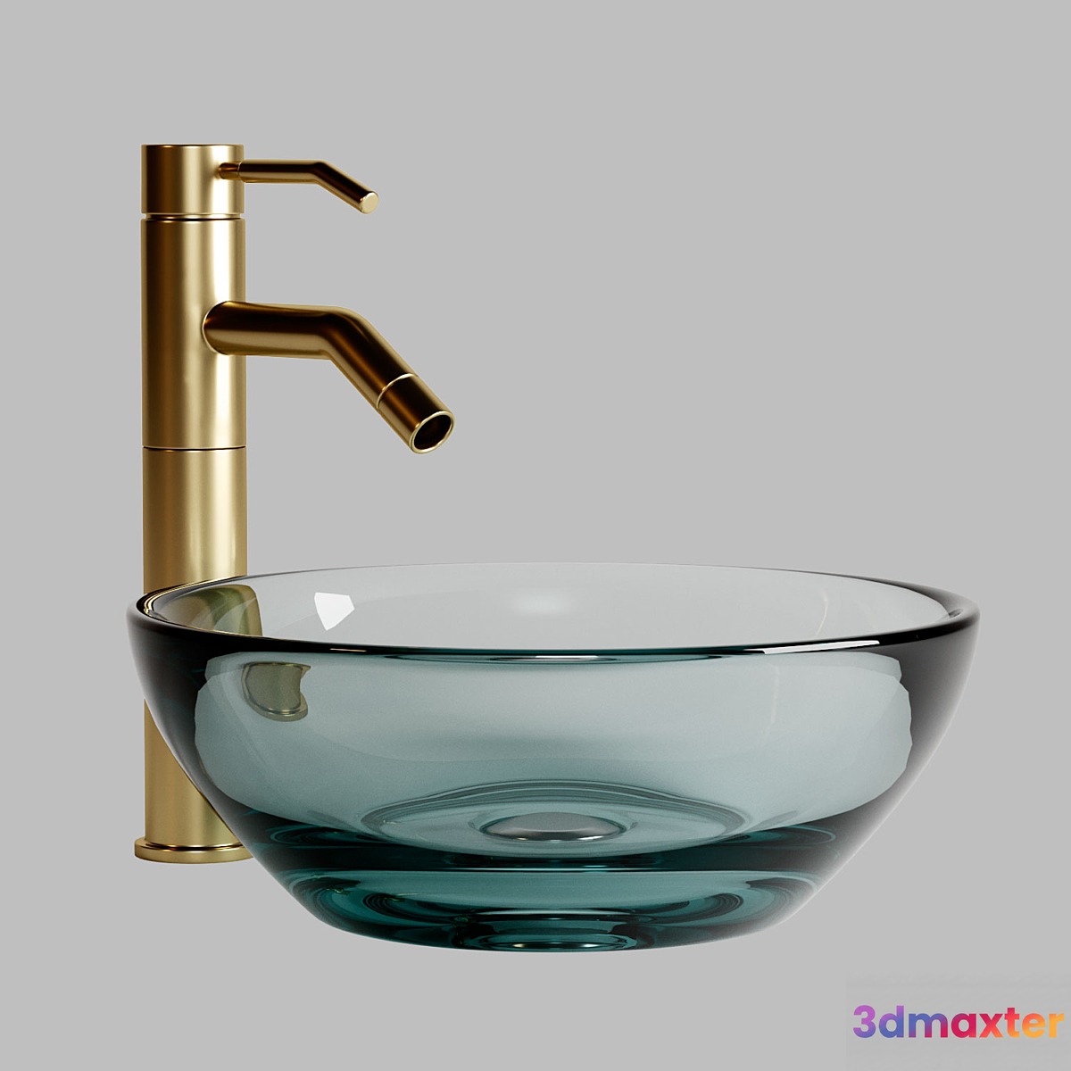Glass sink