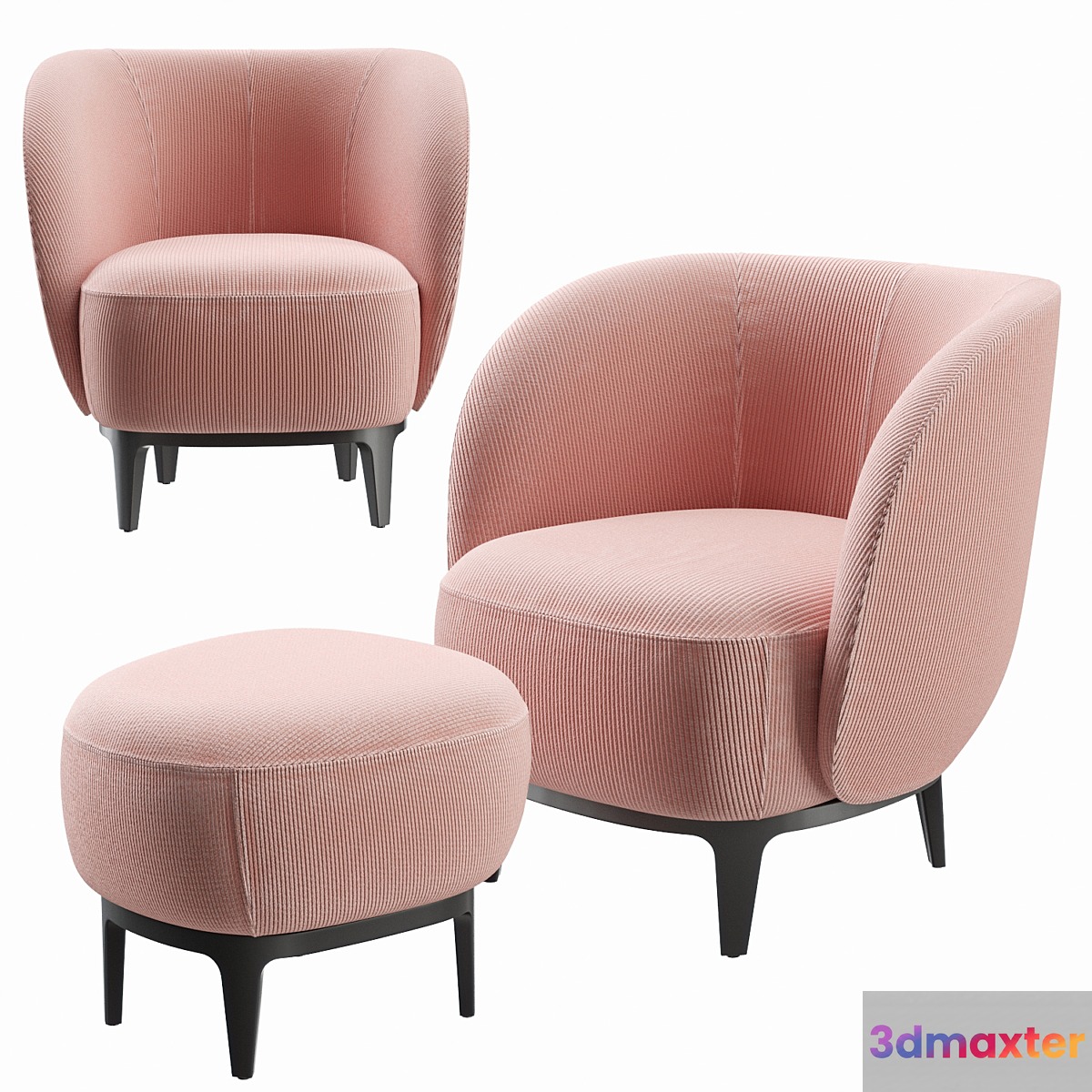 ligne roset SOUFFLOT 3D Max