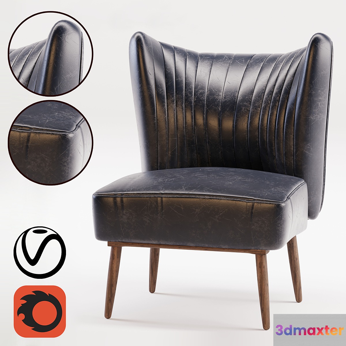 Modern armchair