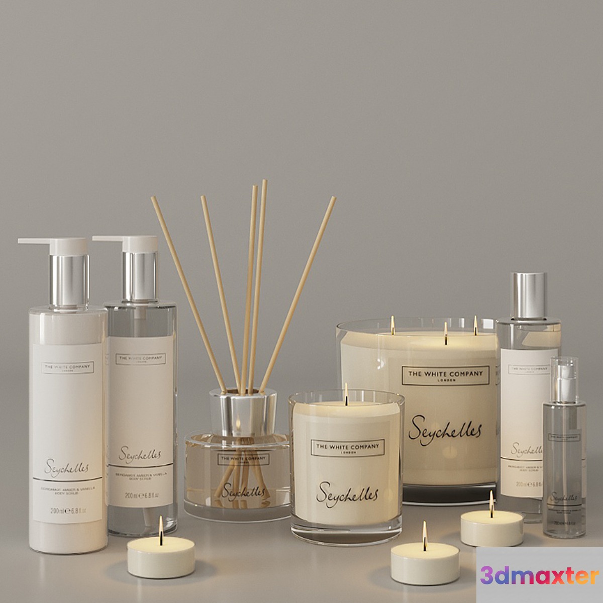 Decorative bathroom set - No.7