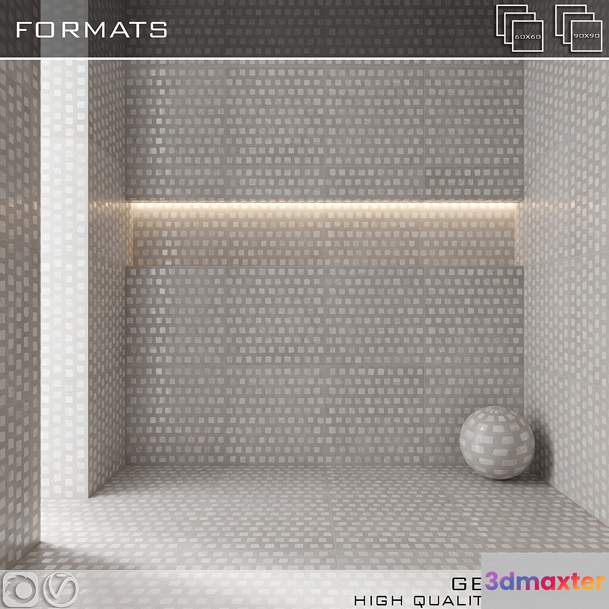 SANT AGOSTINO GEM PEARL 3D Max