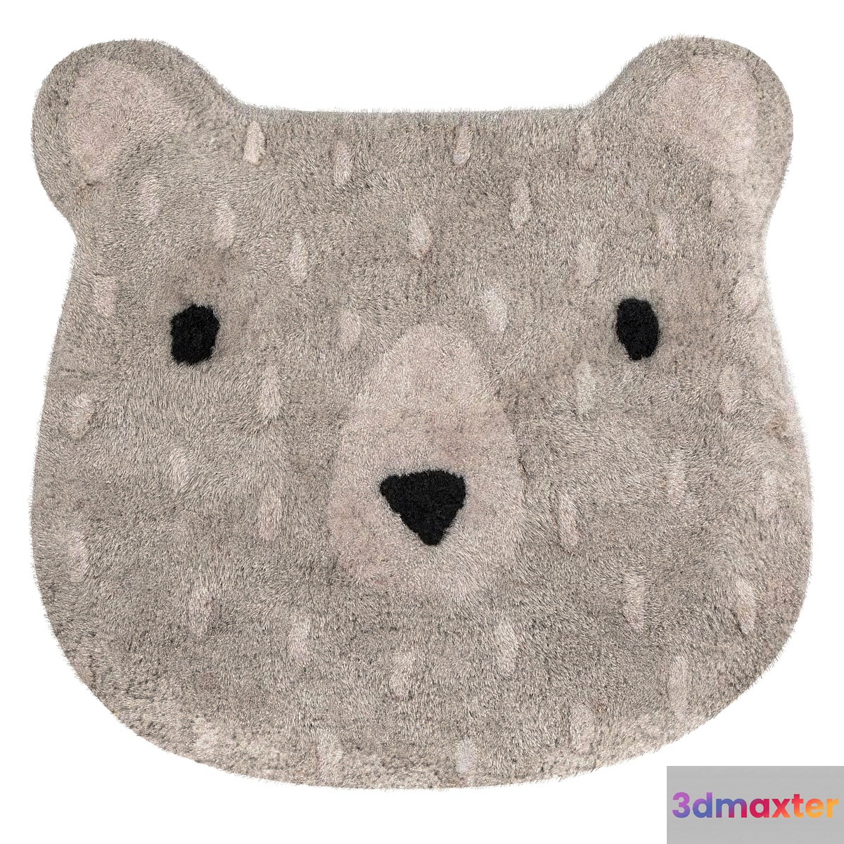 Sass & Belle Gray Bear Camp Rug - No.4