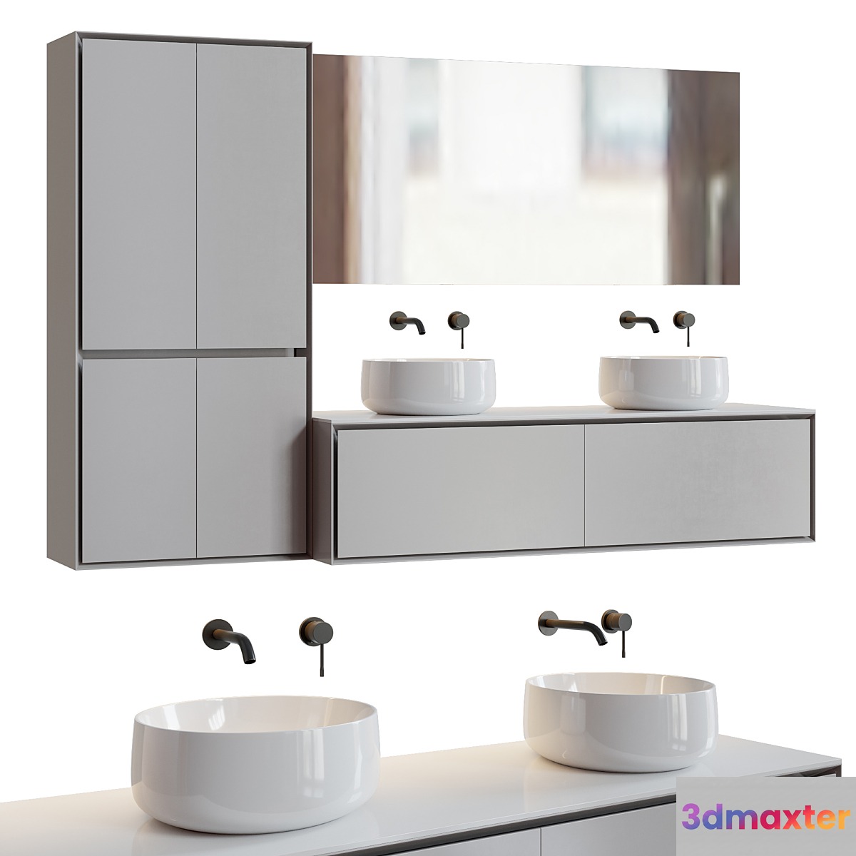 Brenta manhattan set 3D Max