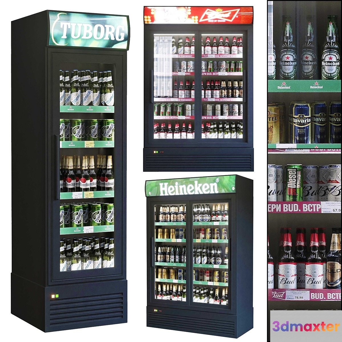 Showcase 015. Alcohol 3D Max
