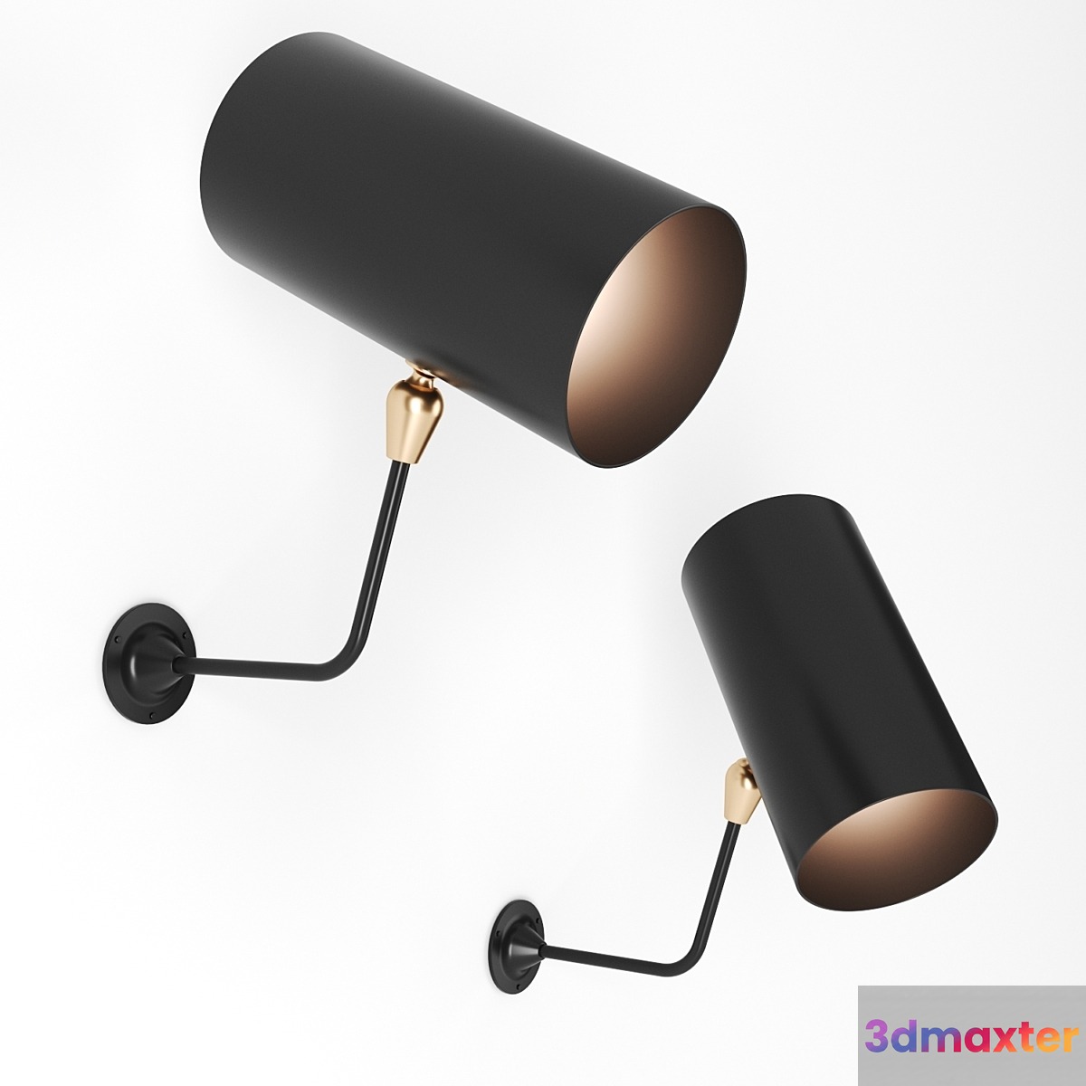Tuyaux wall lights by Serge Mouille