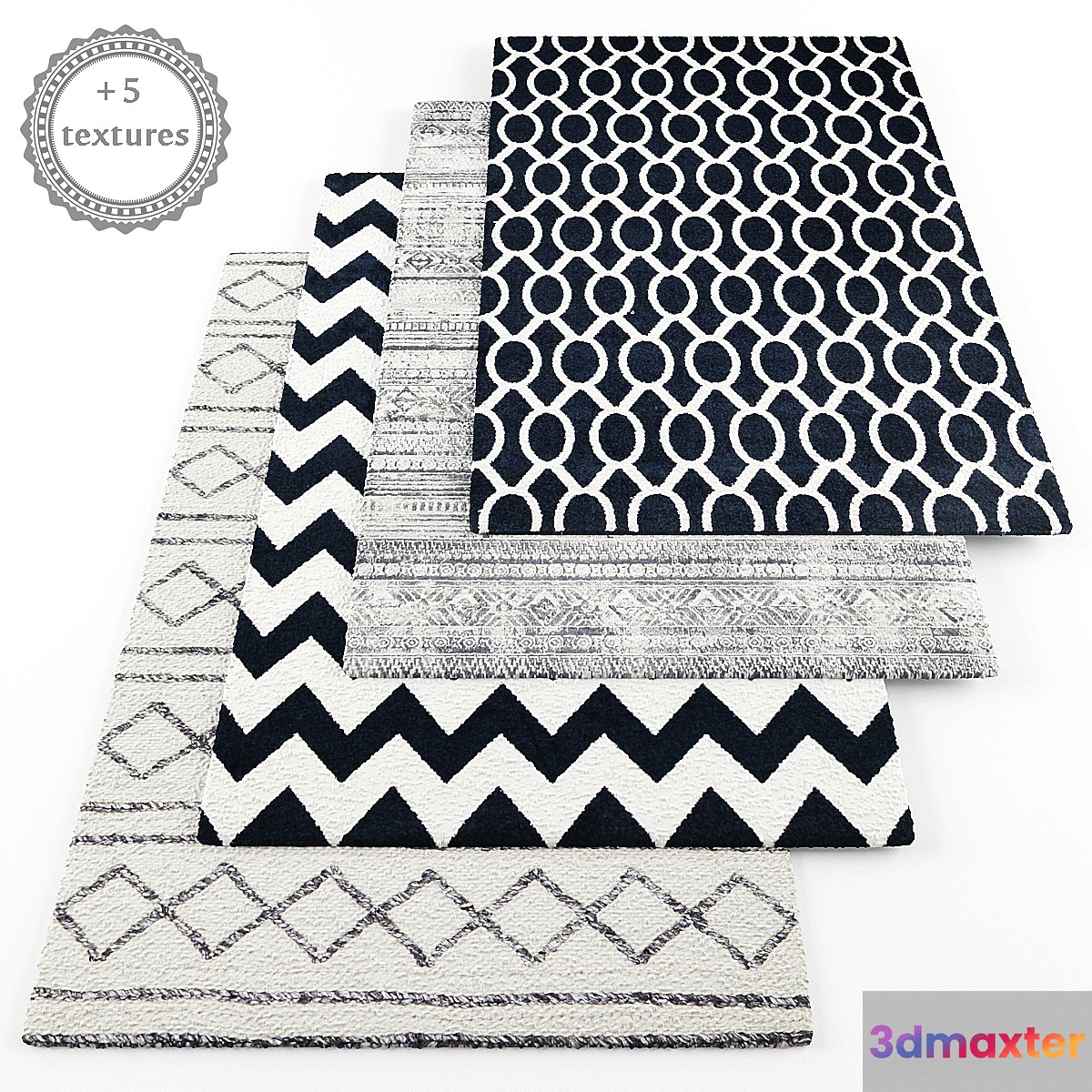 Rugs set153 3D Max