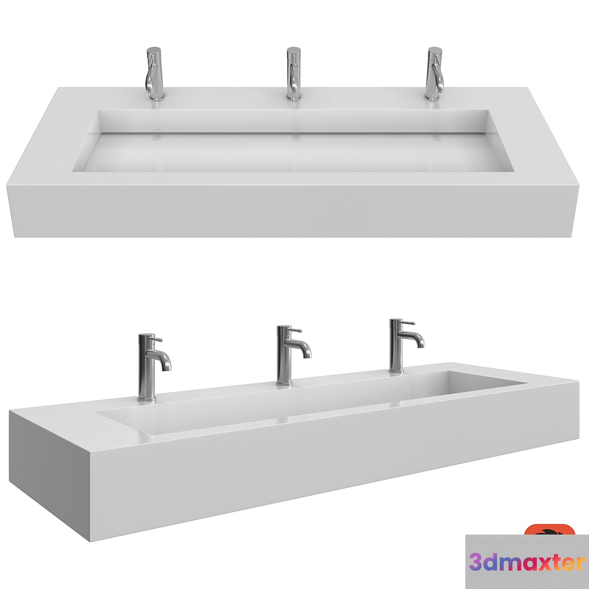 PAA Flow 500 Sink 3D Max