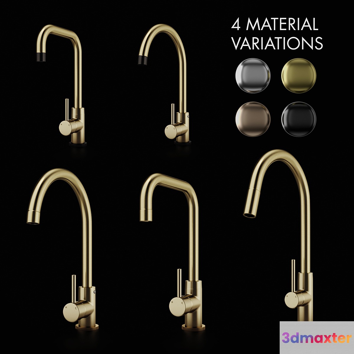 Meir Kitchen faucet and Taps