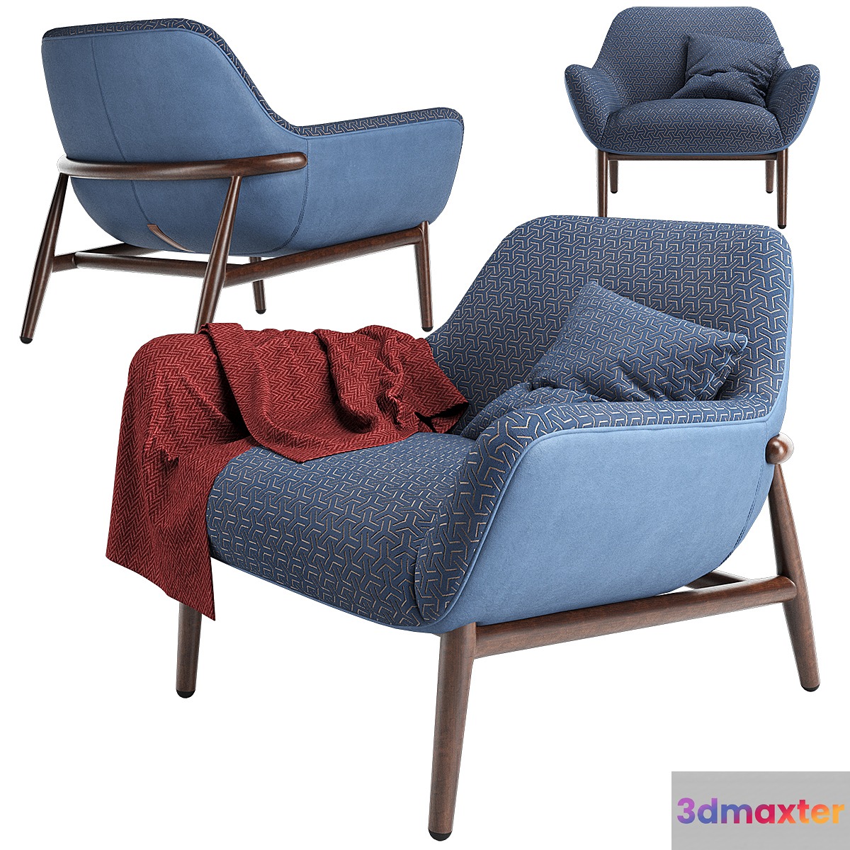 Jade luxury armchair M