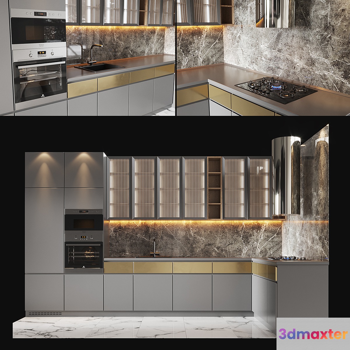Kitchen_v37 3D Max