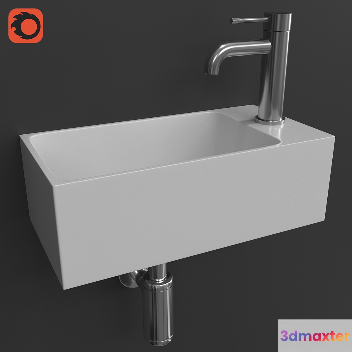 PAA MI sink 3D Max