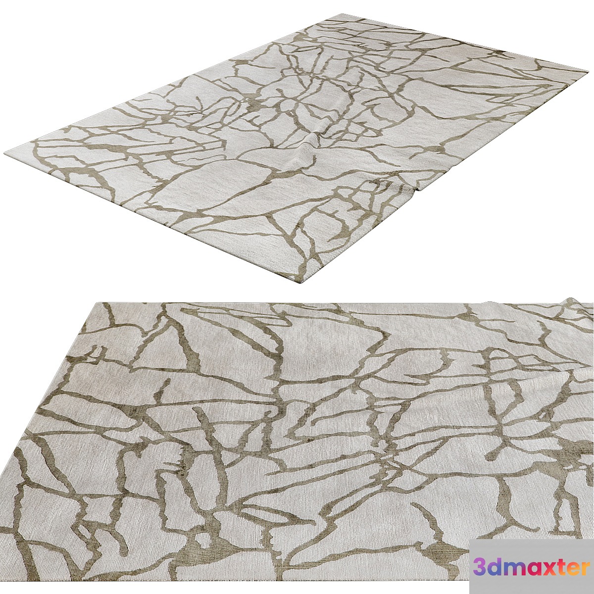 Tracery Rug by Kelly Wearstler - THE RUG COMPANY 3D Max