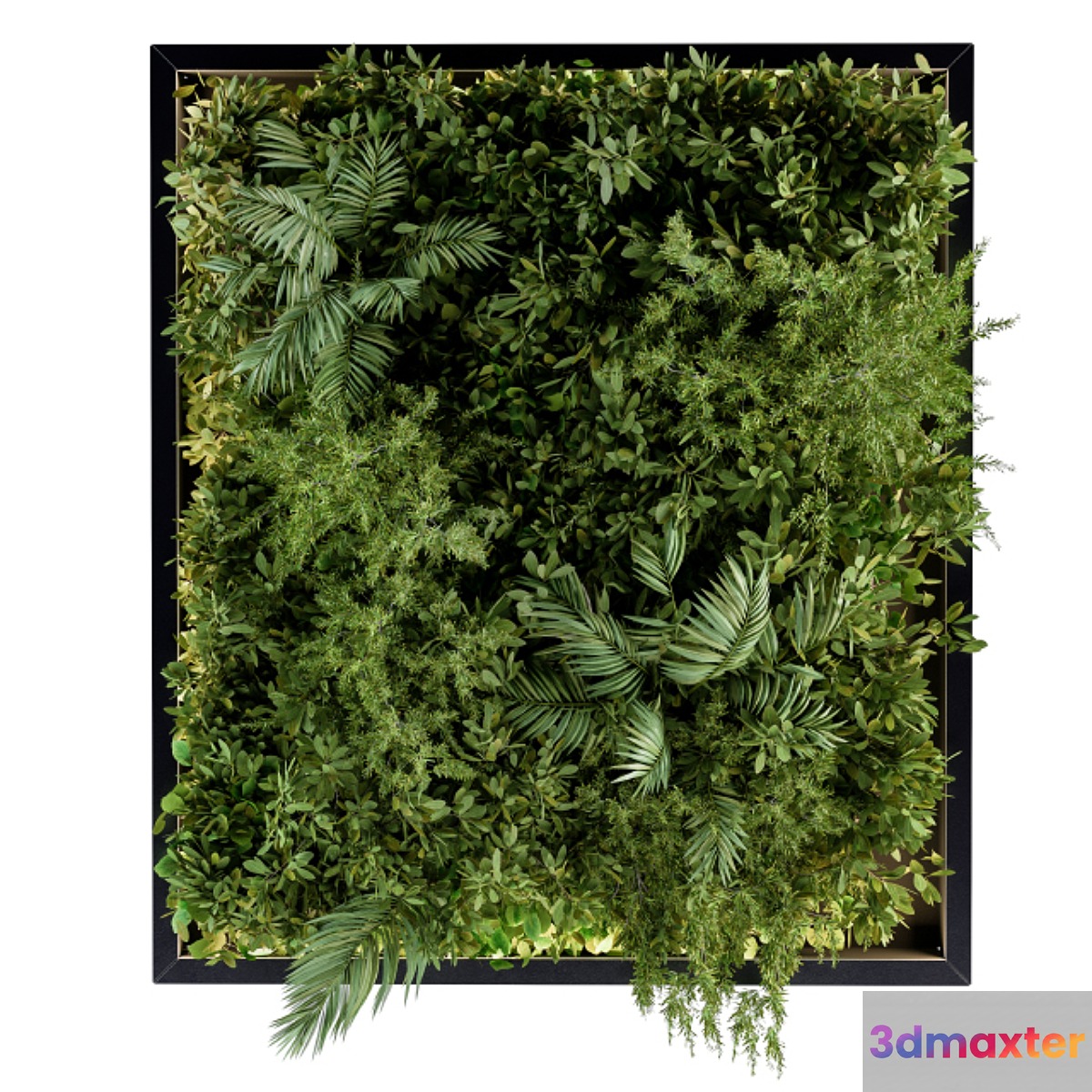 Vertical Garden Metal Frame - Wall Decor 3D Max