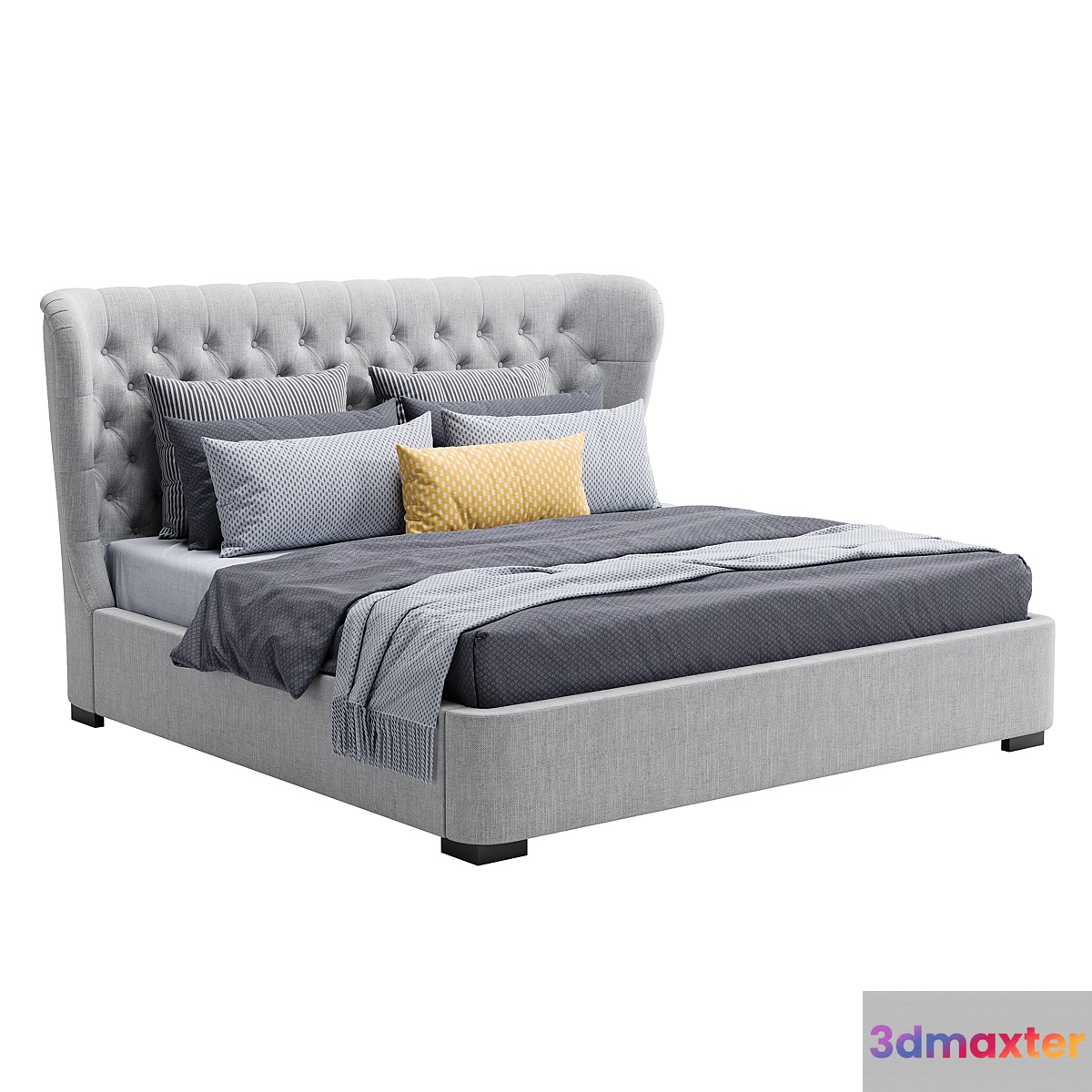 Manchester Bed by LuXeo 3D Max