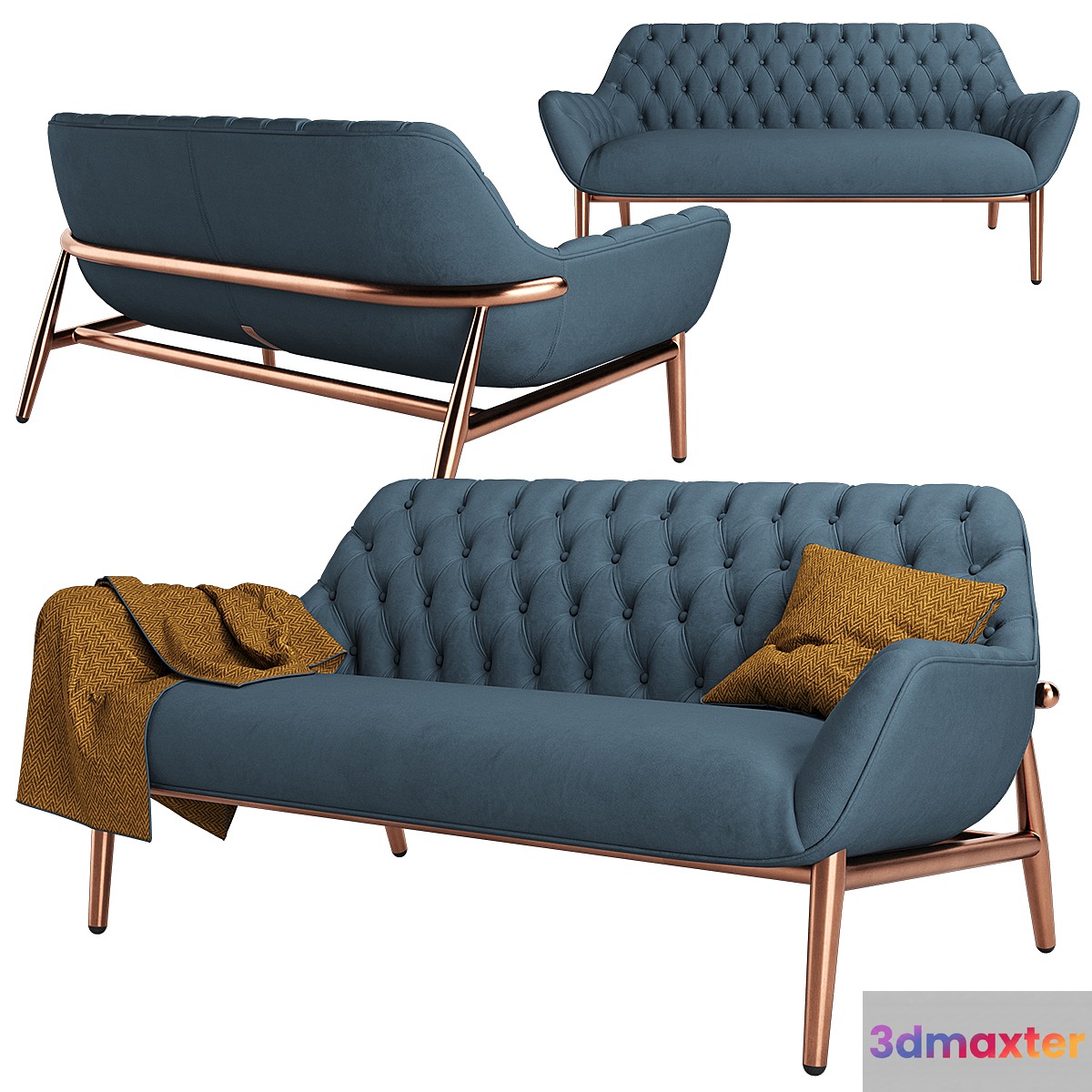 JADE LITTLE SOFA 3D Max