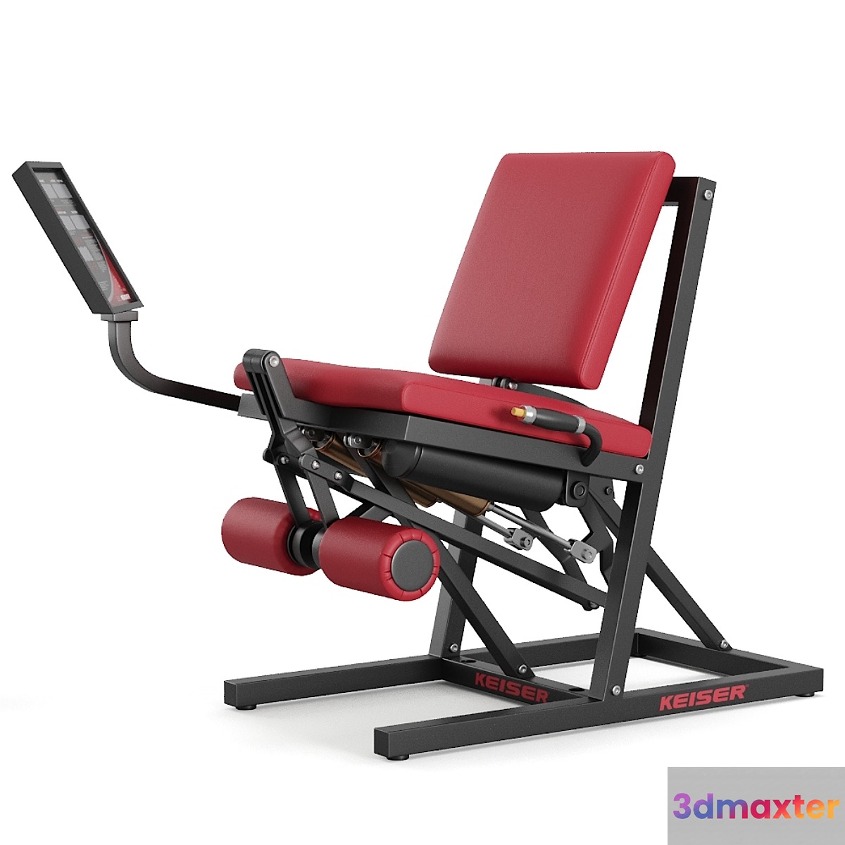 Keiser Air 300 Leg Extension 3D Max