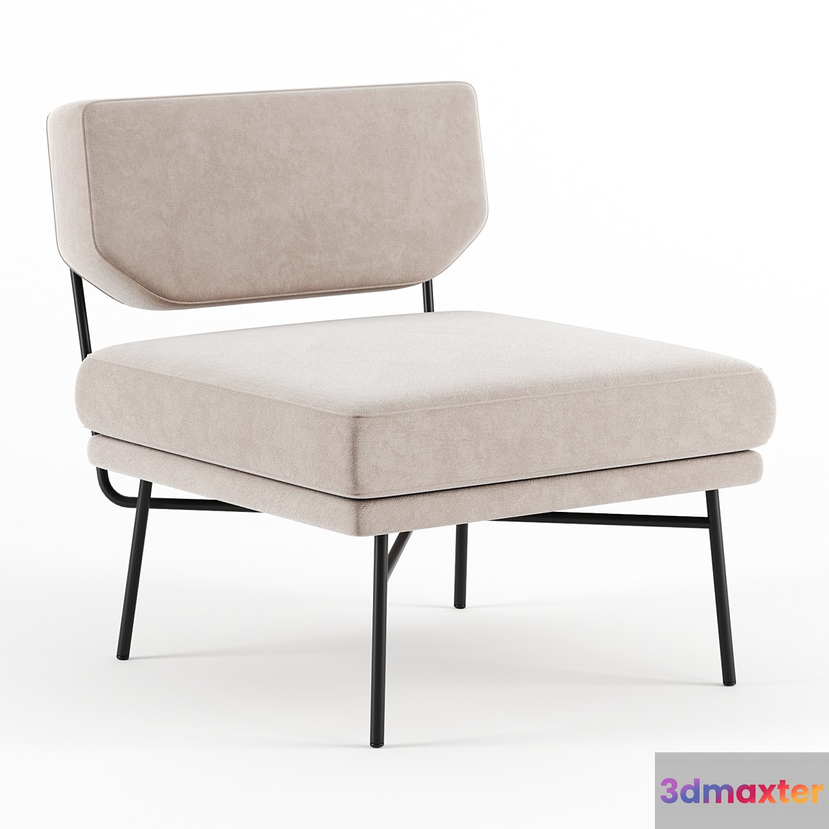 Elettra lounge chair by Arflex 3D Max