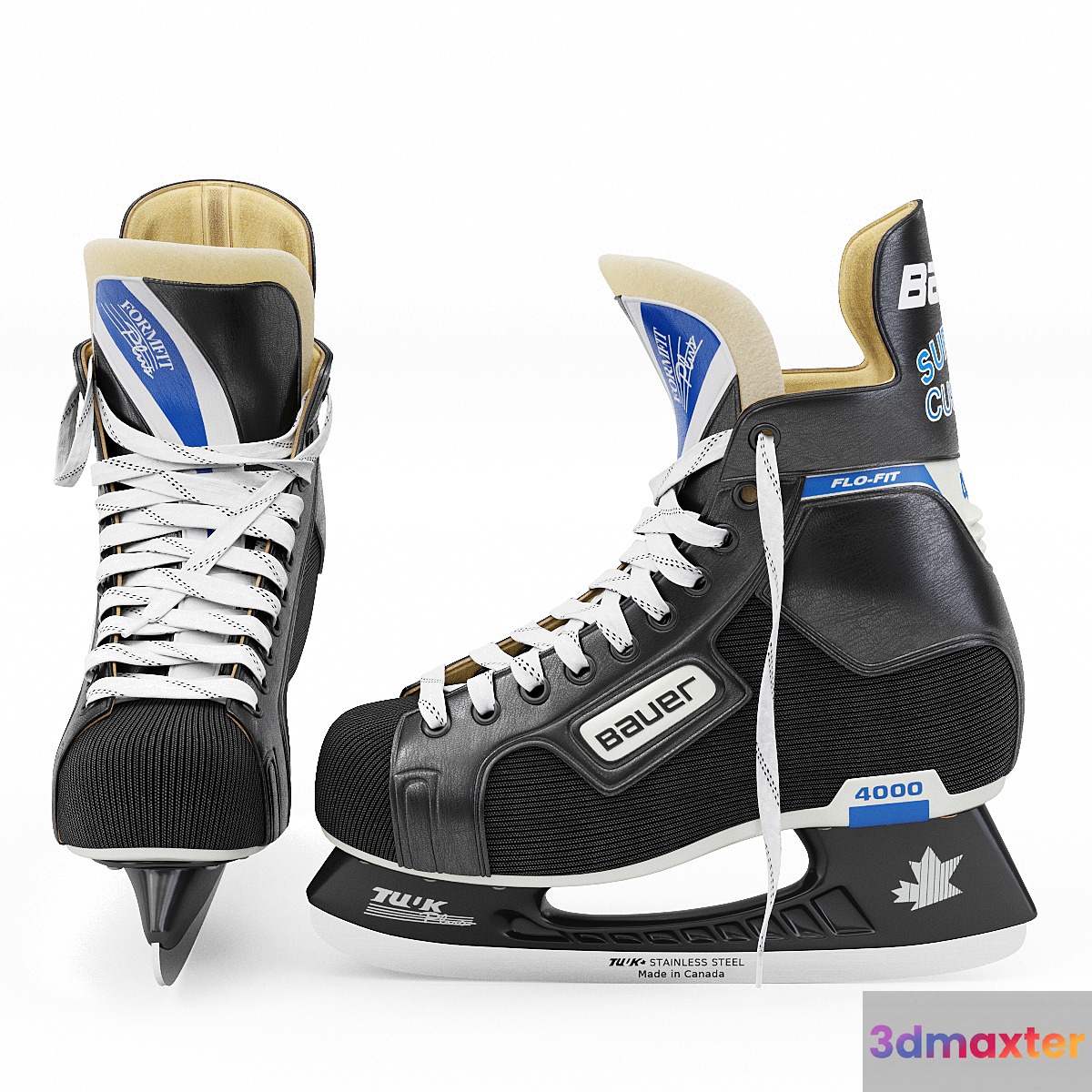Bauer Supreme Custom 4000 Tuuk Ice Hockey Skates 3D Max