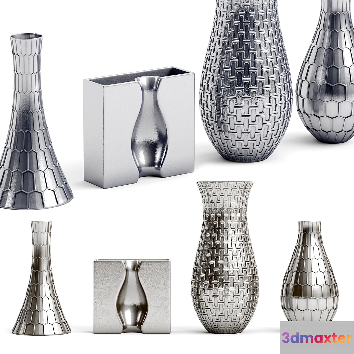 vase set 1 3D Max