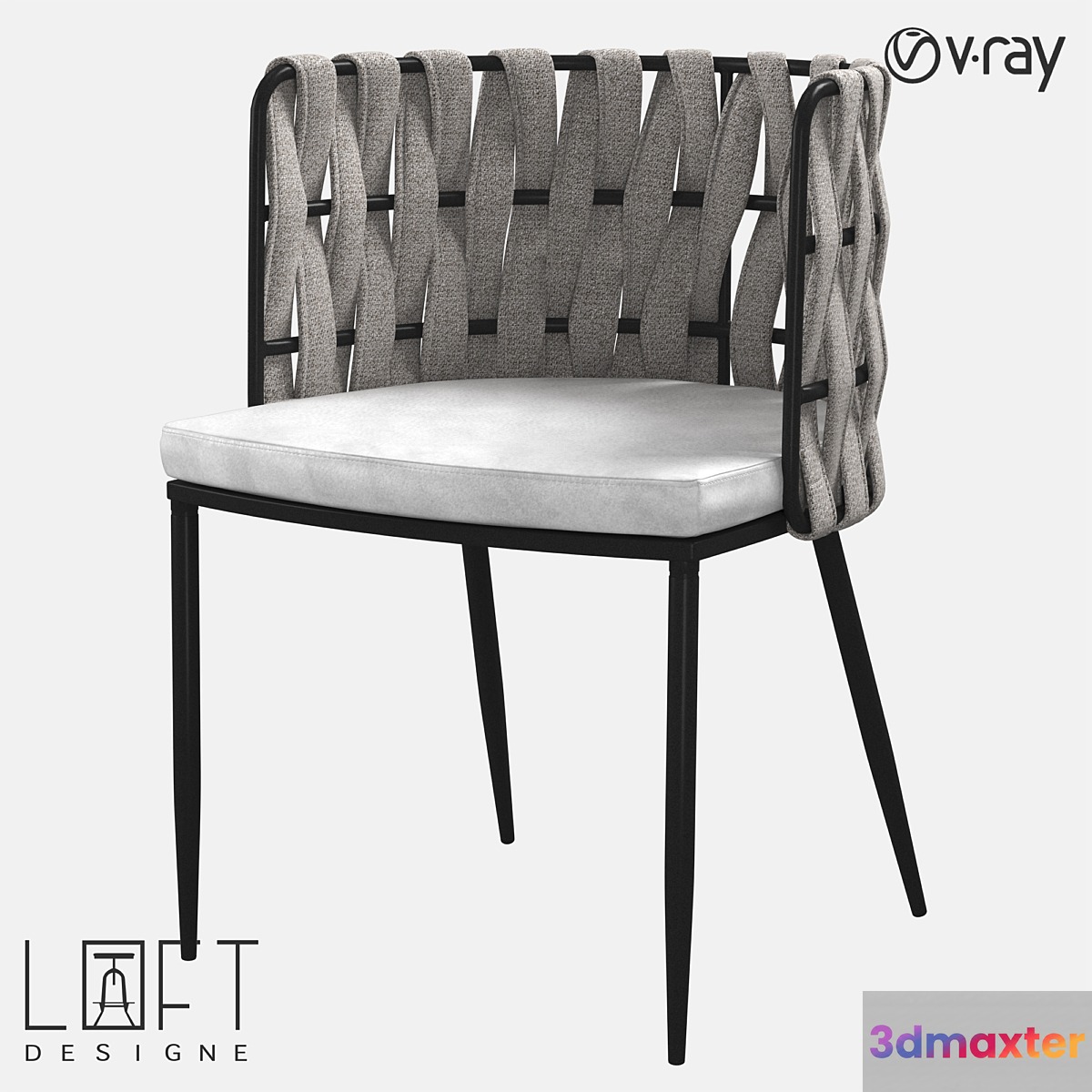 Chair LoftDesigne 2675 model 3D Max