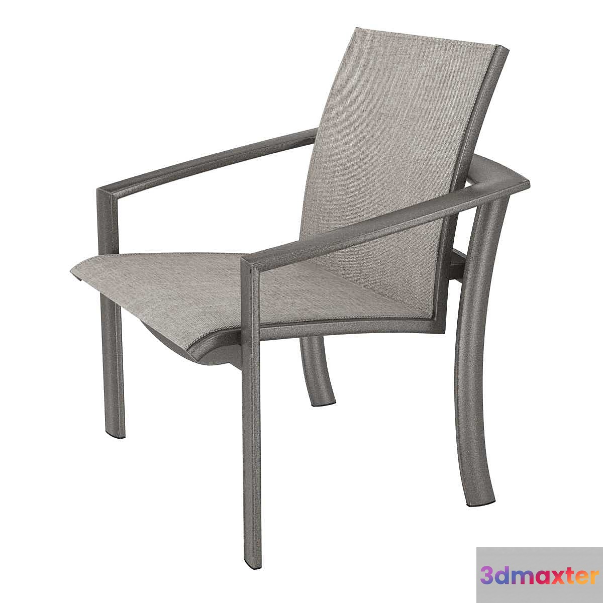 Tropitone KOR Relaxed Sling Dining Chair - No.2 3D Max