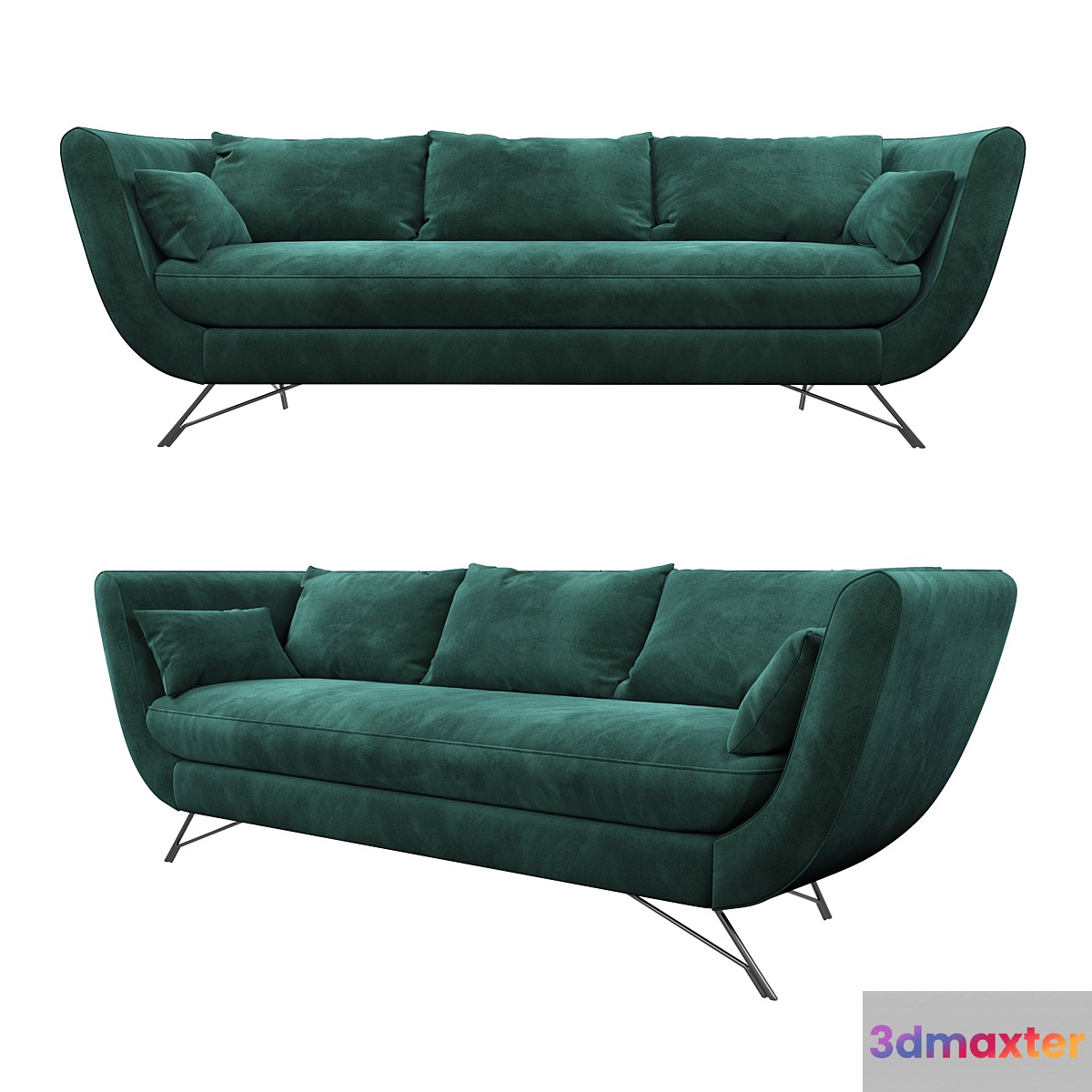 Noor 3 Seater Rode Design