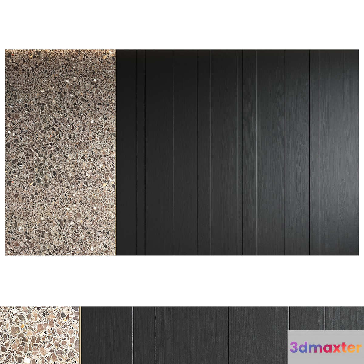 Decorative wall panel No. 2 - No.4