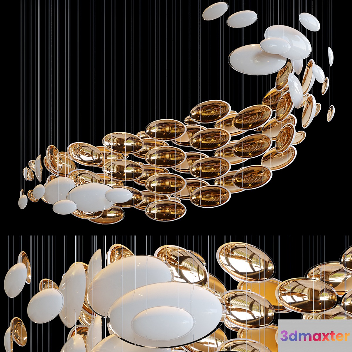Sans souci bowls 3D Max