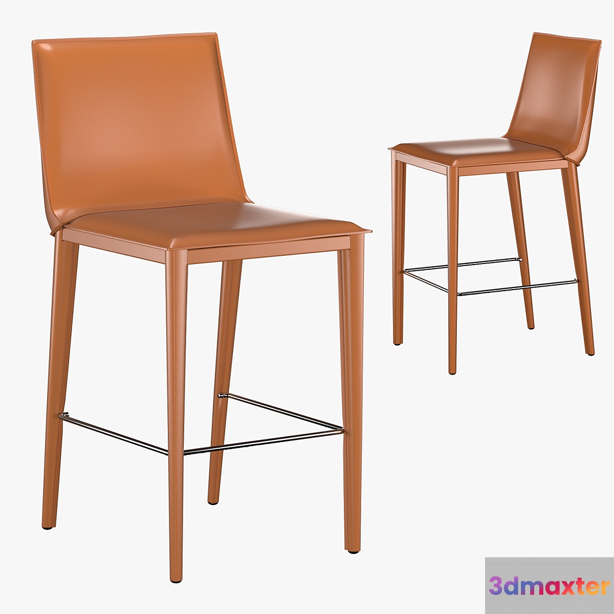 Bottega Counter Stool 3D Max