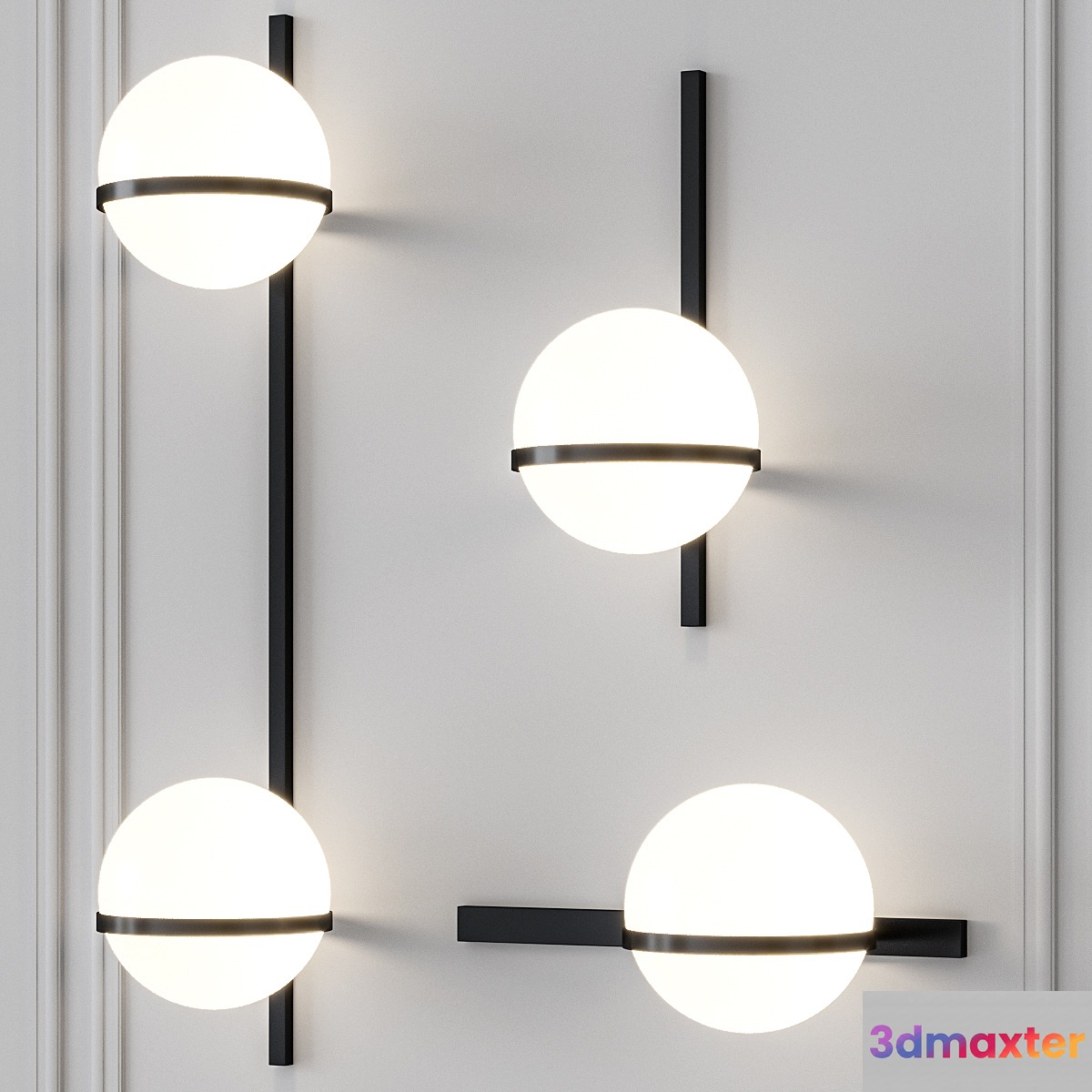 Vibia PALMA - Wall sconce 3D Max