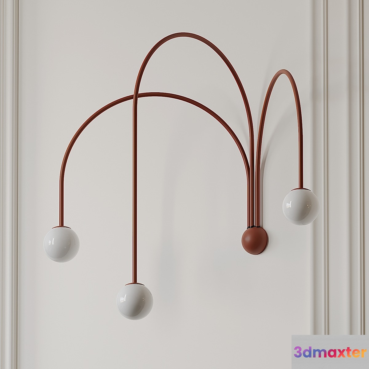 Quattro Wall Sconce by Michael Anastassiades 3D Max