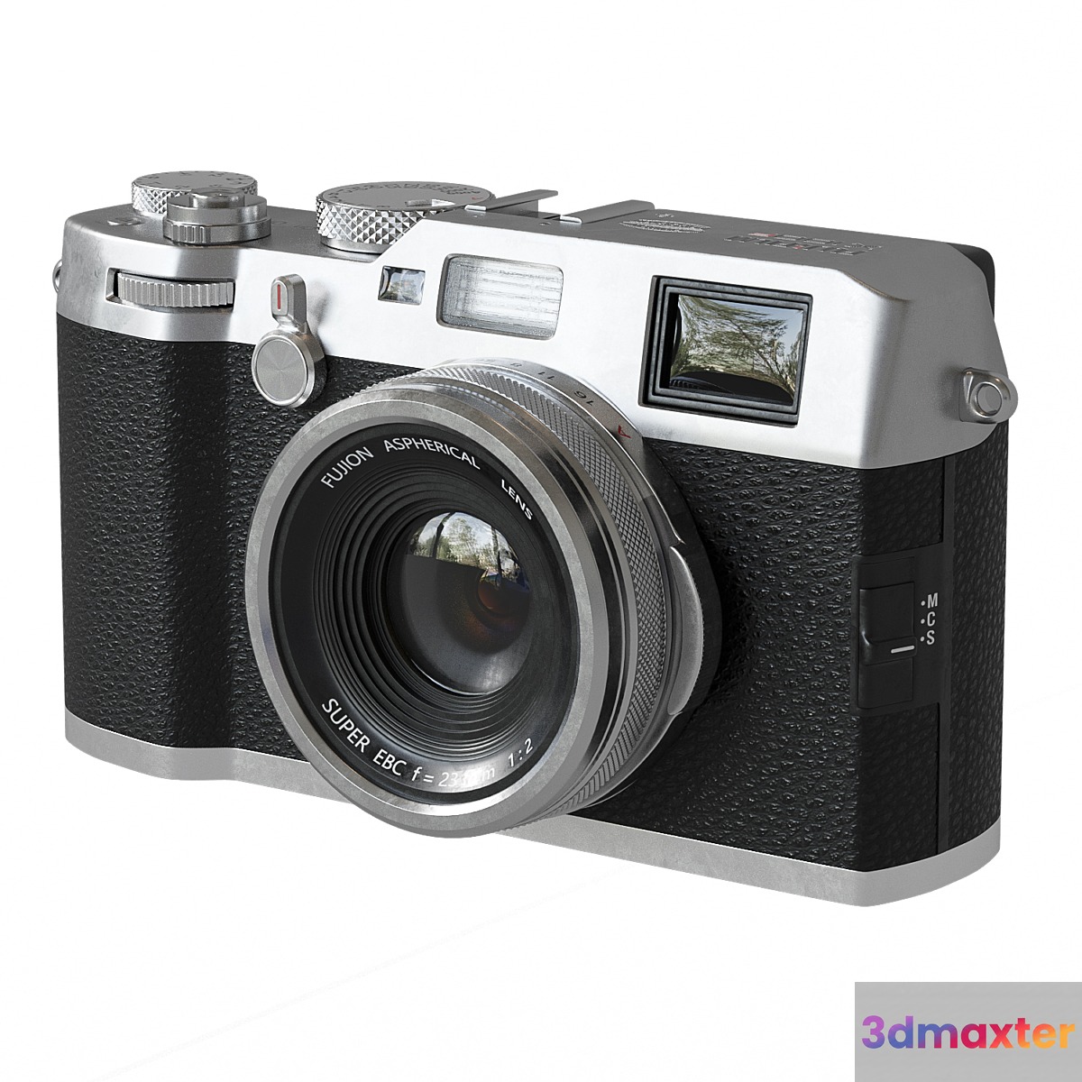 Compact Premium Fujifilm X100F Silver Camera - No.3