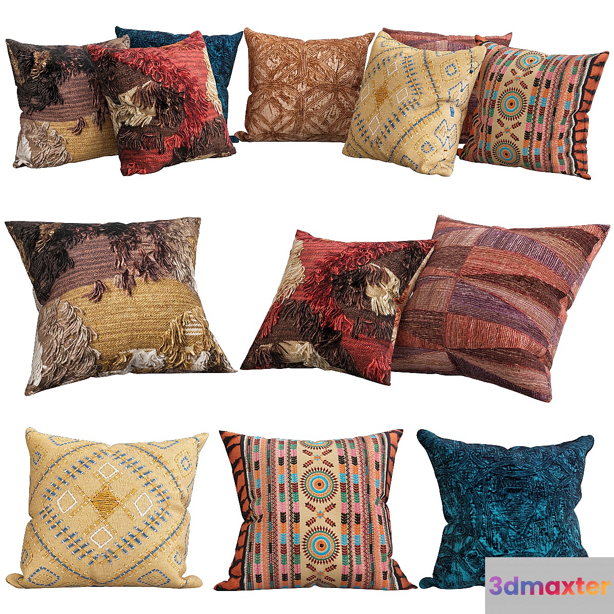 Pickens Fence Throw Pillow