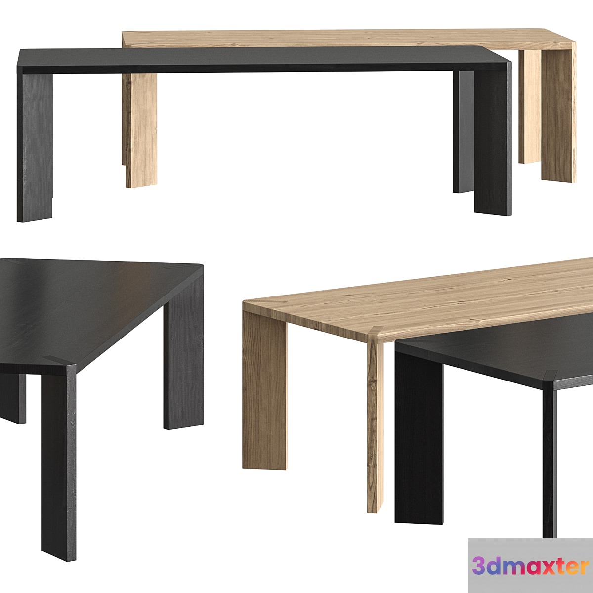 Miniforms Manero Dining Table 3D Max