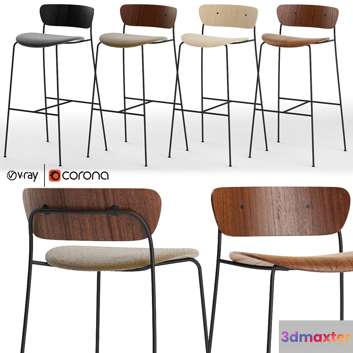 Pavilion AV7 AV9 bar stool