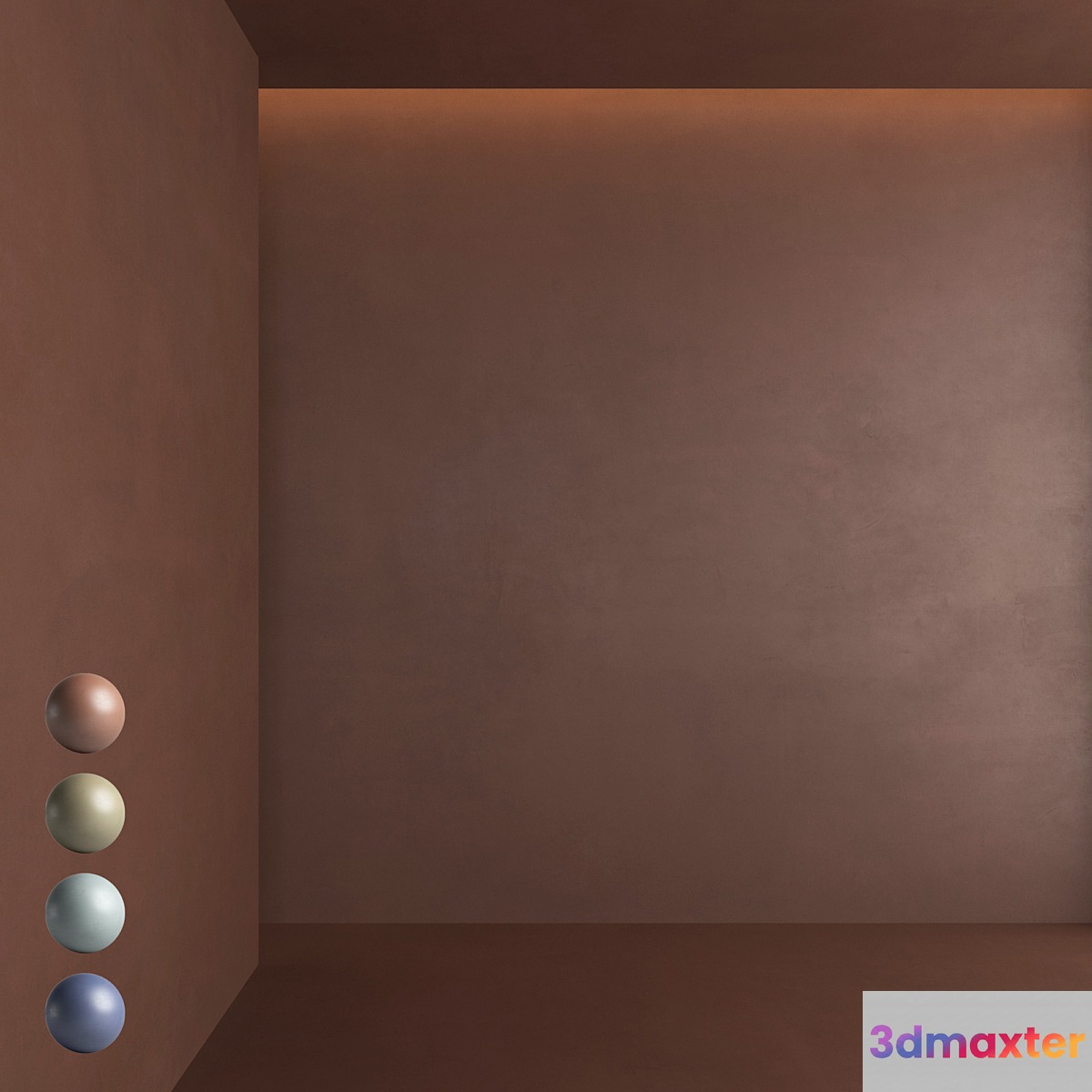Decorative concrete 12 3D Max